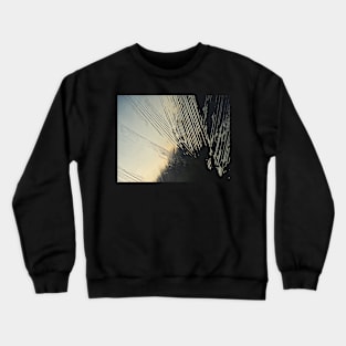 Summer Evening Abstract Crewneck Sweatshirt